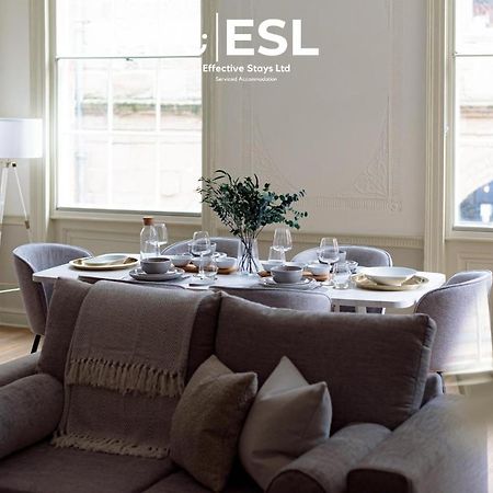Most Central Luxury Grade 2 Listed Apartment Overlooking Shrewsbury Square - Free Parking Exteriör bild