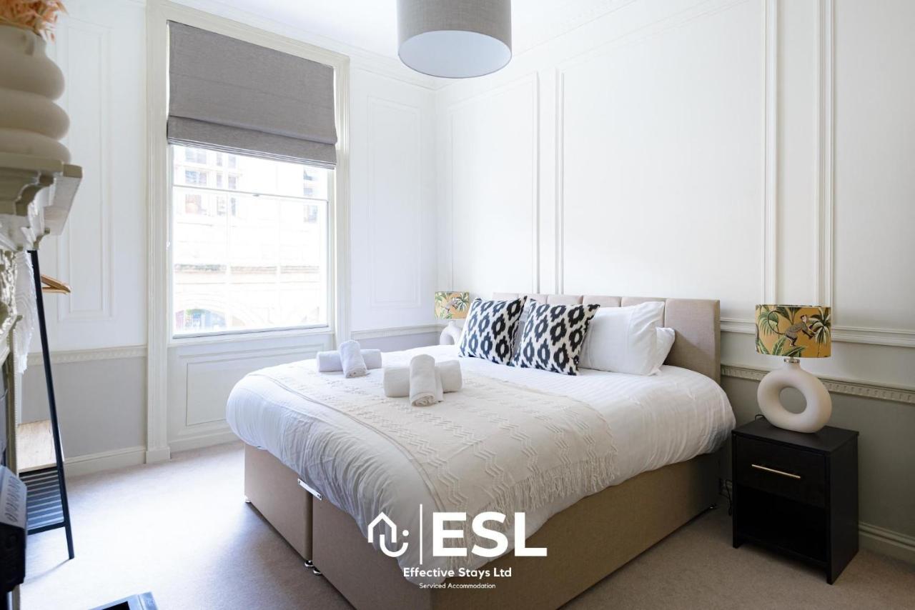 Most Central Luxury Grade 2 Listed Apartment Overlooking Shrewsbury Square - Free Parking Exteriör bild