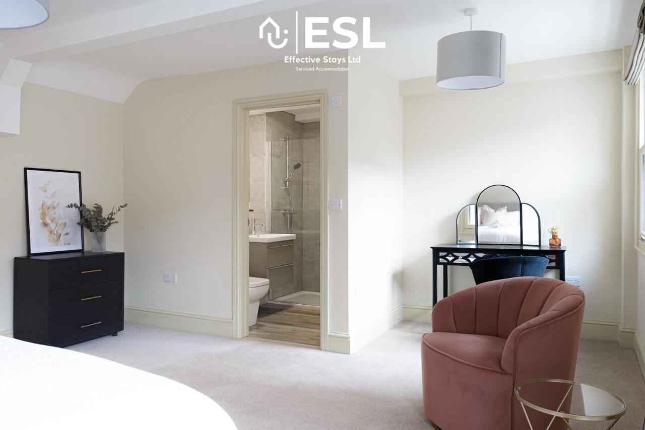 Most Central Luxury Grade 2 Listed Apartment Overlooking Shrewsbury Square - Free Parking Exteriör bild